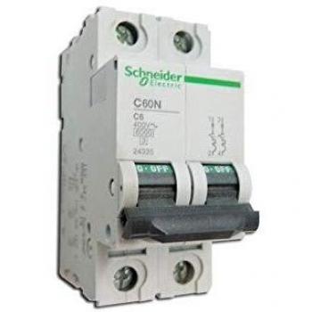 Disjoncteur 2P 6A C60N
