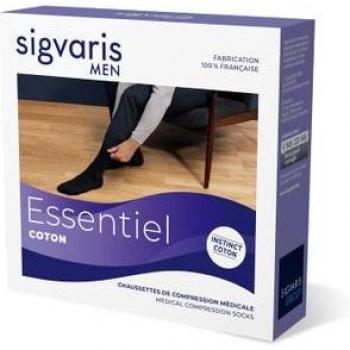 Paire de bas compressifs Sigvaris Noir 2