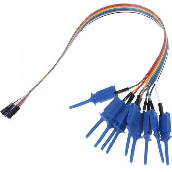 10pcs 300mm Logic Analyzer Cable Gripper Clips