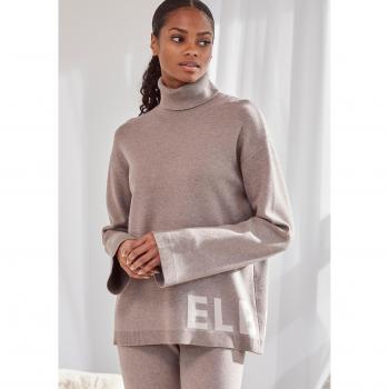 Elbsand Casual Sweater, Damen, Gr. 36/38, taupe