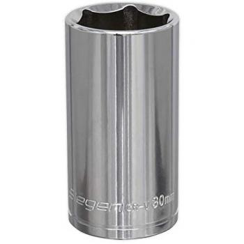 Sealey S0682 | WallDrive® Socket 30mm Deep 1/2Sq Drive