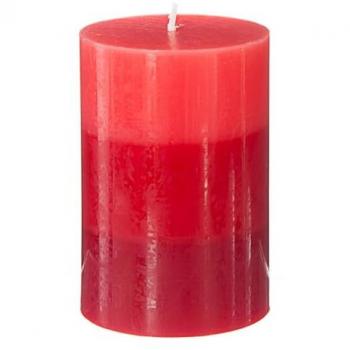 Bougie parfumée tricolore Fruits Rouges 310g Atmosphera H 10 cm