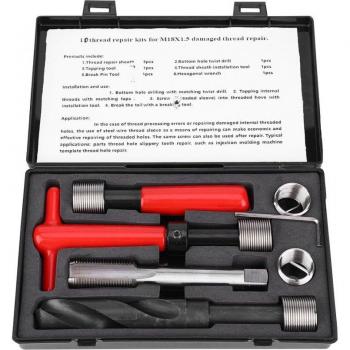 Set de Inserto y Llave Taladro – Reparador Roscado M18