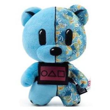 YuMe Plüschbär „Blue Bear“ – Join the Game (Squid Game, 18 cm)