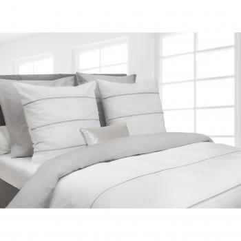 Bettwäsche Jason Heckett & Lane – 155 x 220 cm, Farbe Weiß, Premiumqualität