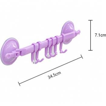 Seamless Wall-Mounted Hooks