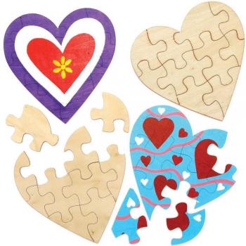 Herz Puzzle Mitgebsel