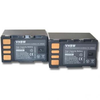 Li-Ion Akku 2100 mAh für JVC GZ-HM200 und GZ-HM400