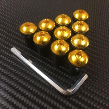 5mm 10PCS Windscreen Fastener Kit for Suzuki GSXR 600 750 1000 K1-K11