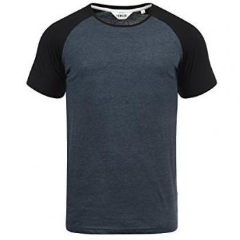 !Solid SDBastian Herren Kurzarmshirt in Blau