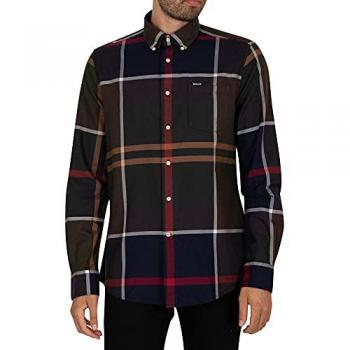 Camicia Barbour Dunoon Uomo Fit Classico Maniche Lunghe XL