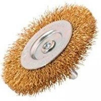 Brosse à tige Ø 75 mm en laiton
