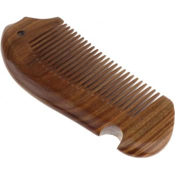 Tiny Fine-Tooth Sandalwood Kamm – statisch, für Damen und Herren
