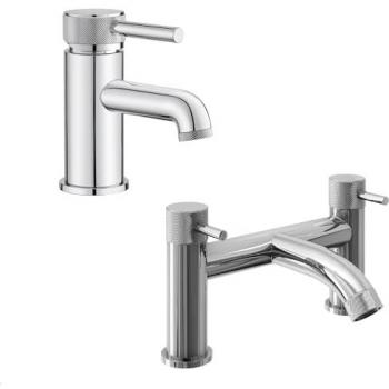 Balterley Chrome Single Lever Mono Basin Faucet & Bath Filler