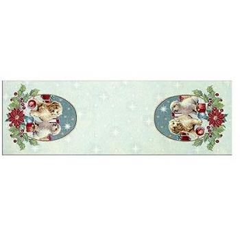 Tovaglia con Centrino Cagnolini 40x100