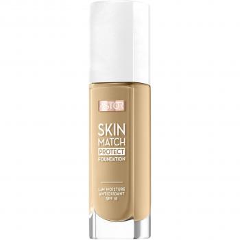 Astor Skin Match Protect Foundation, feuchtigkeitsreich, Deckkraft Nude 200