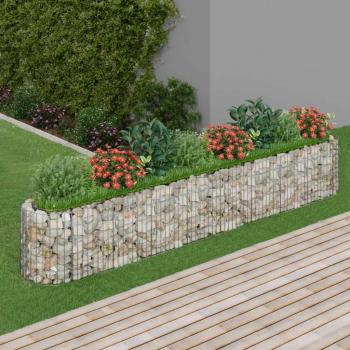 Jardinière haute gabion 330 × 50 × 50 cm vidaXL