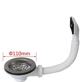 Talea Deluxe 304 Stainless Steel Sink Strainer with Waste Stopper