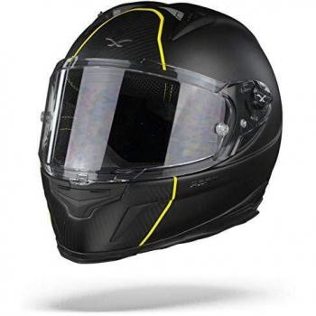 Nexx X.R2 Dark Division Integralhelm in Mattschwarz/Kohlefaser, Größe XL