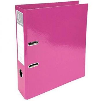Classeur à levier Exacompta 32 x 30 x 7 cm Rose