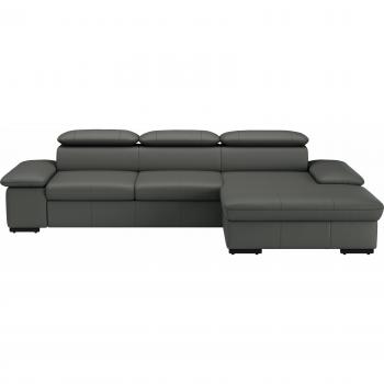 Alcudia L‑Form: Sit & More Ecksofa – Bettfunktion auf Wunsch