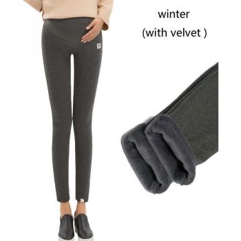 High Waist Winter Leggings for Moms