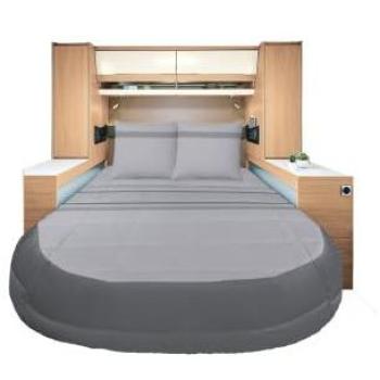 Kit de sommeil Adagio Lyocell et Percale 80/90 x 200 cm