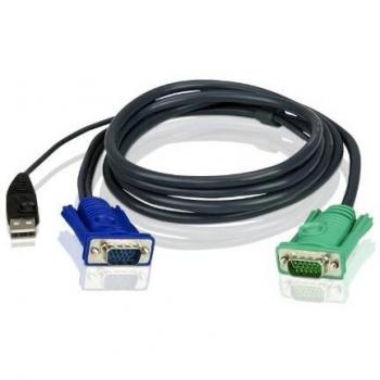 Câble KVM USB ATEN 1,2 m HD-15