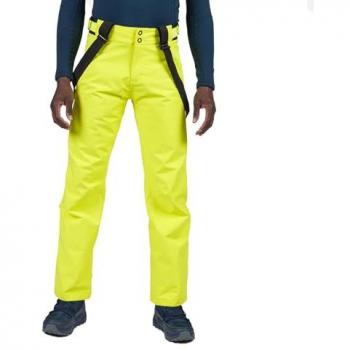 Pantaloni lunghi Rossignol Ski Alpine Nero Giallo Profondo XL