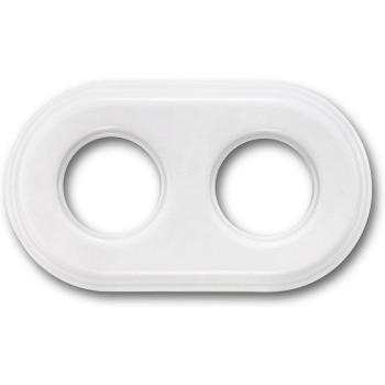 Cornice Garby 2 Unità – Porcellana Bianca