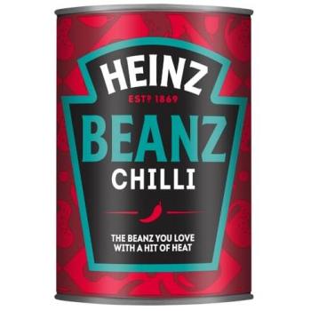 Heinz Red Hot Chili Baked Beans 390g