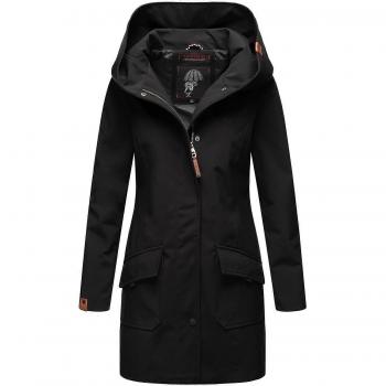 Marikoo Mayleen Damenjacke aus Softshell mit großer Kapuze