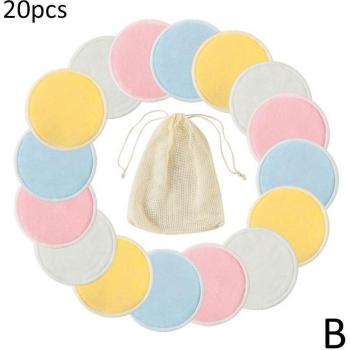 Washable Cotton Makeup Remover Pads K4C7