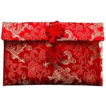 High‑Quality Red Brocade Envelopes for Weddings & Birthdays