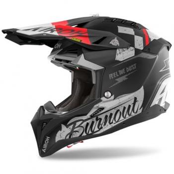 Casco Moto Cross Airoh Aviator 3 Burnout Opaco XL