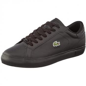 Lacoste Powercourt cuir noir taille 45