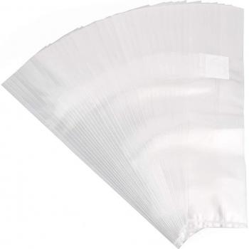 Bolsa para cultivo de setas, 6 pulgadas x 20 pulgadas, 6 Mil, 100 micras, filtro transpirable, 0.2 Uds