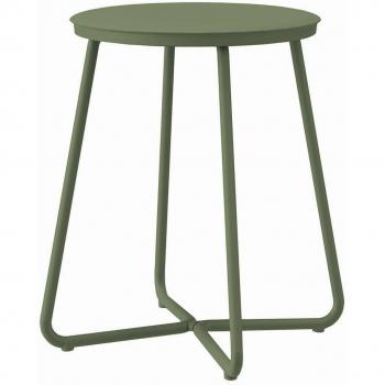 Tabouret de douche en acier inoxydable vert Geyser