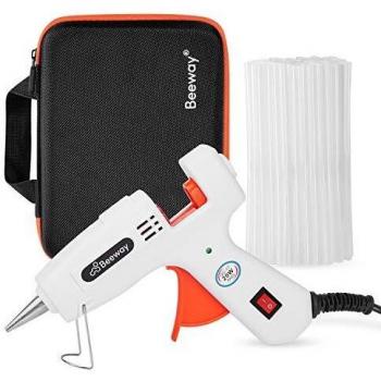 Pistola de Silicona Caliente Beeway para Bricolaje con 50 Barras