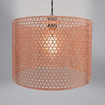 Copper Angle Beam Ceiling Light