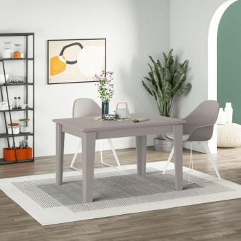 IPERBRIKO Mokka Taubengrau Tischleuchte 120x80 cm