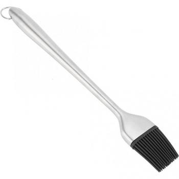 Silikon Pinsel für BBQ und Backen mit Edelstahlgriff