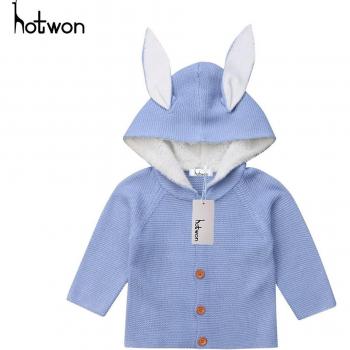 Suéter de capucha para niños y niñas, con cuello de peluche y doble botón, estampado divertido, colores caqui y gris, 6-24M