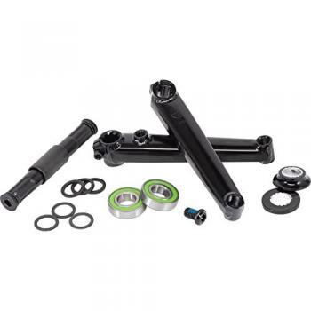 Saltbmx Guarnitura Revo 175mm nera con movimento centrale sigillato incluso