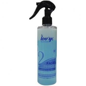 Lovyc bi-phase acondicionador instantaneo aceite de nuez del brasil cabellos normales 300ml