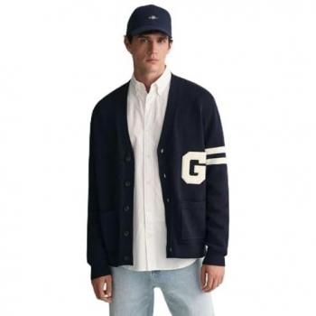Gant Strickjacke Herren Strickjacke VARSITY