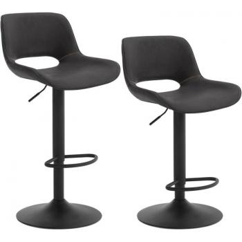 Chaise de Bar Rembourrée en SimiliCuir