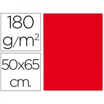 Papier cartonné 50x65 cm 180 g/m2 Rouge Noël