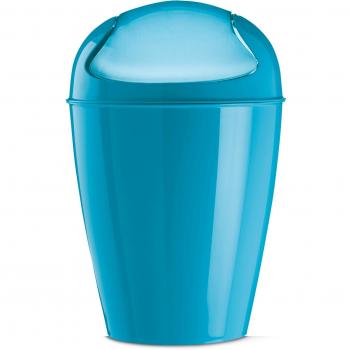 Solid Türkis Schwingdeckeleimer – Koziol 5 L