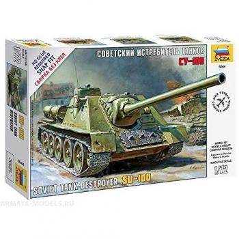 Zvezda Automoteur SU‑100 de Canon